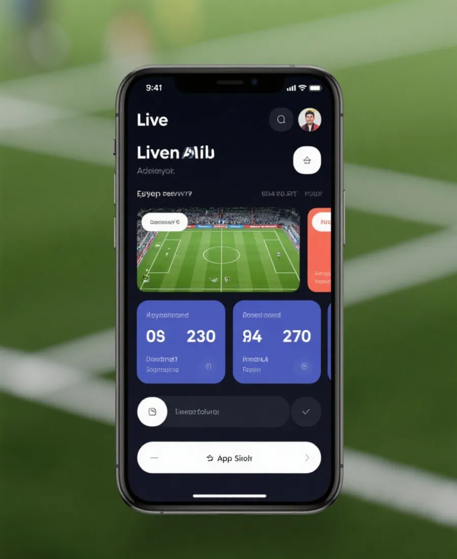 球速体育APP界面示意